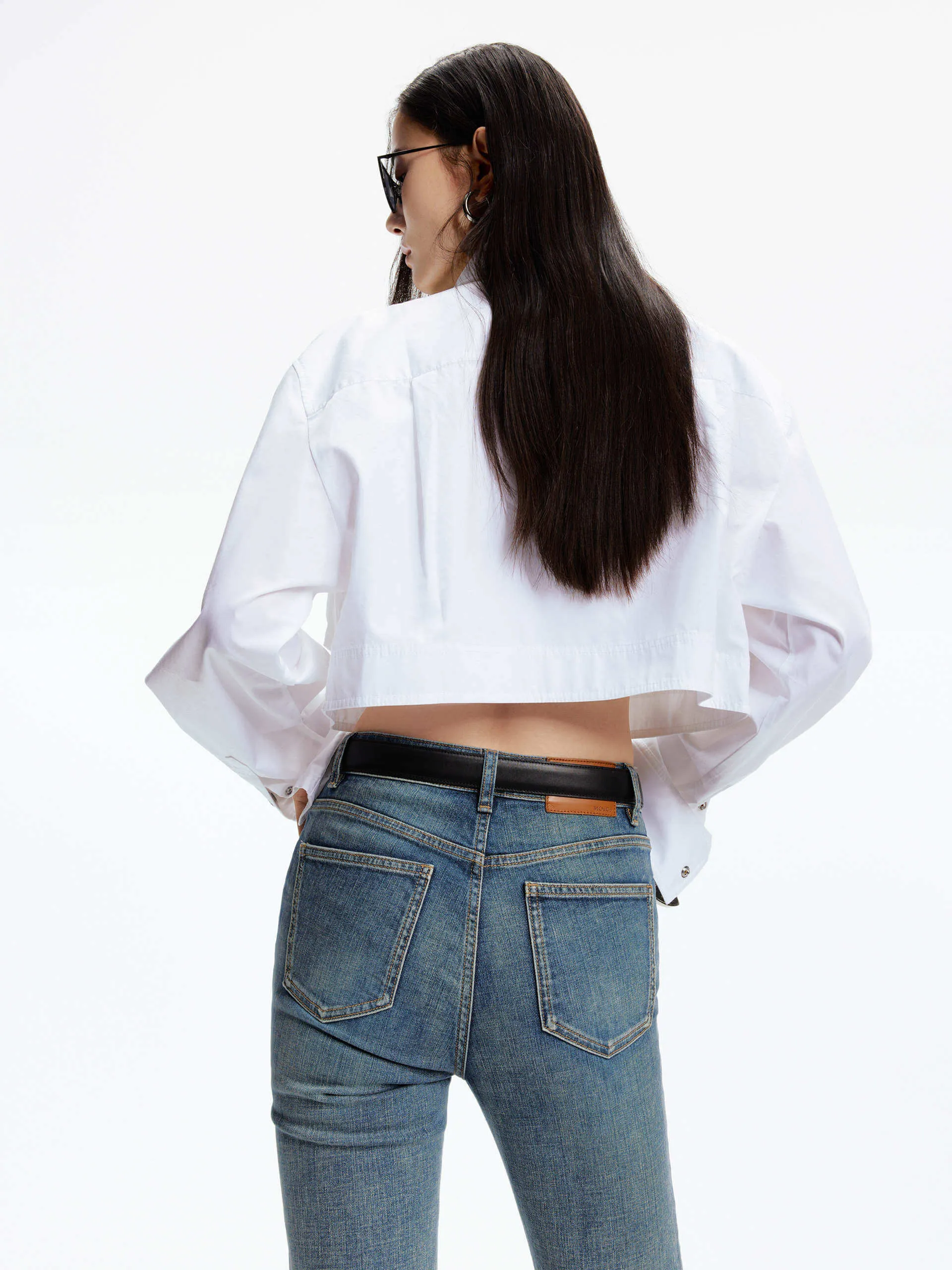Cotton Front Pocket Jacket