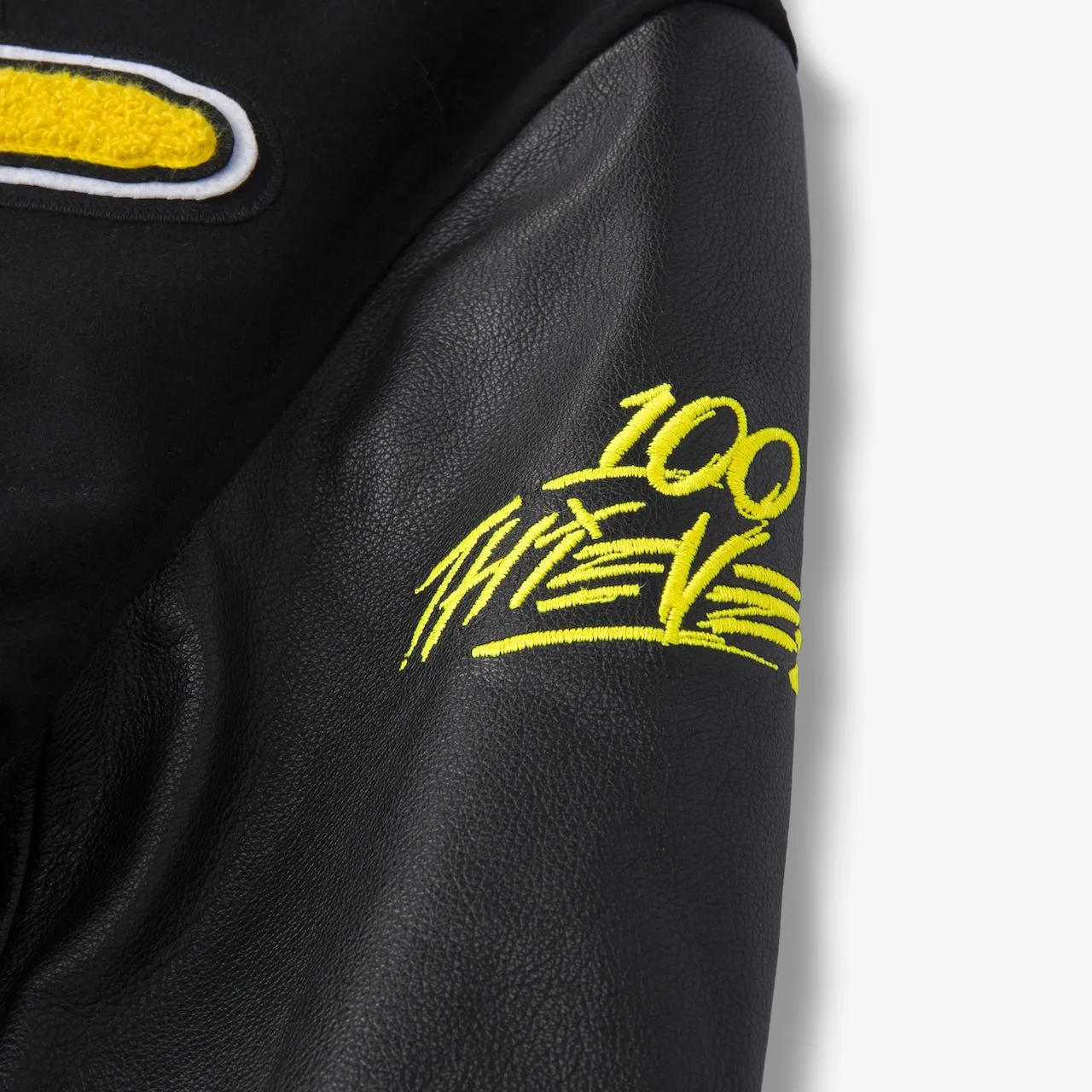 Pikachu Golden Bear Varsity Jacket - Black