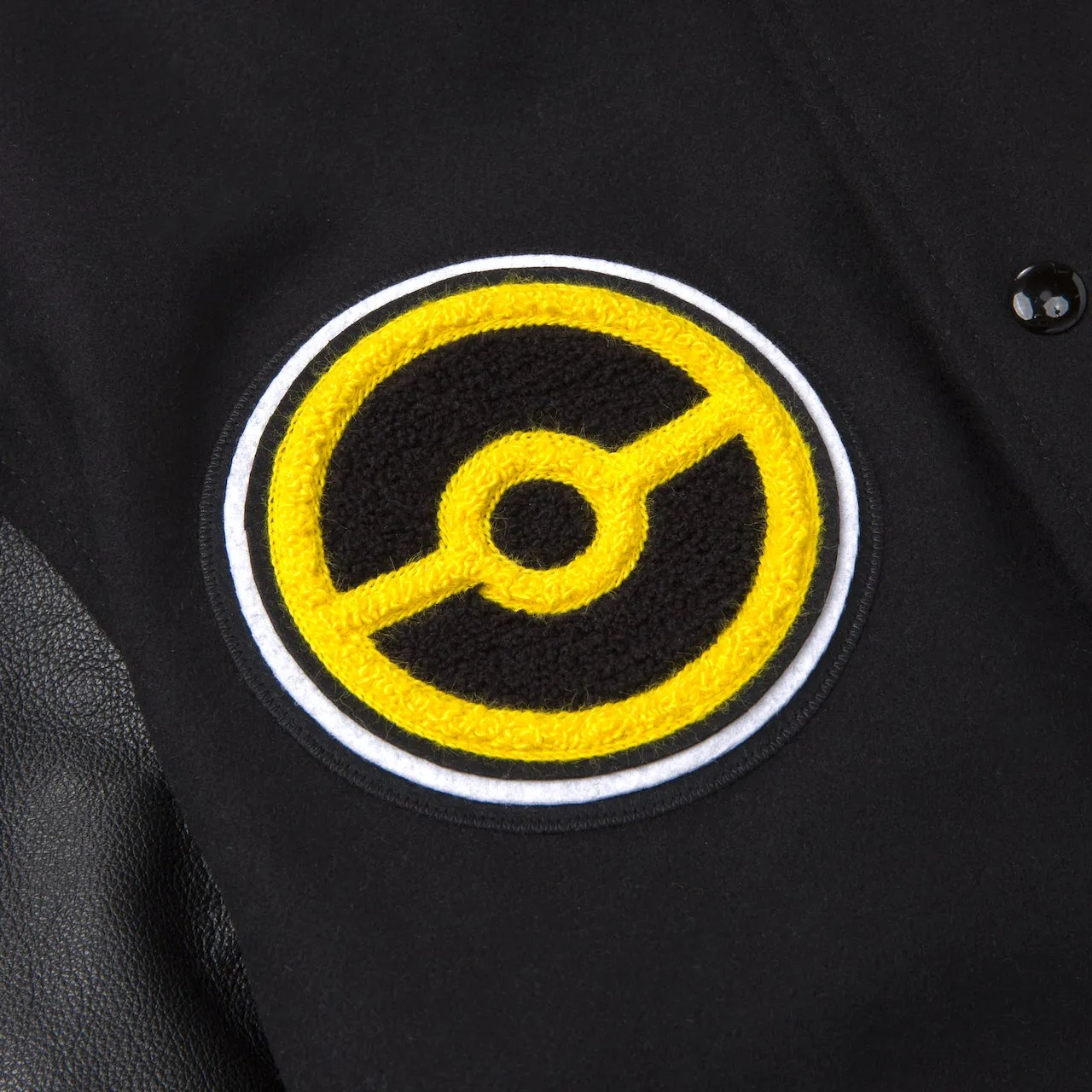 Pikachu Golden Bear Varsity Jacket - Black