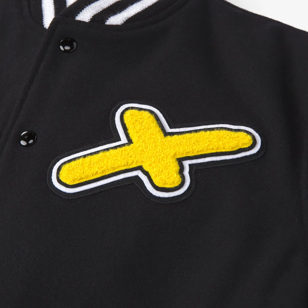 Pikachu Golden Bear Varsity Jacket - Black